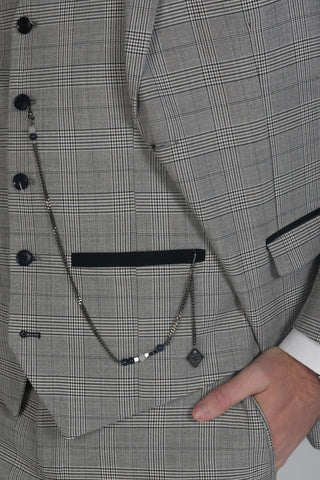 Hugo Grey Men’s Three Piece Suit - Product
