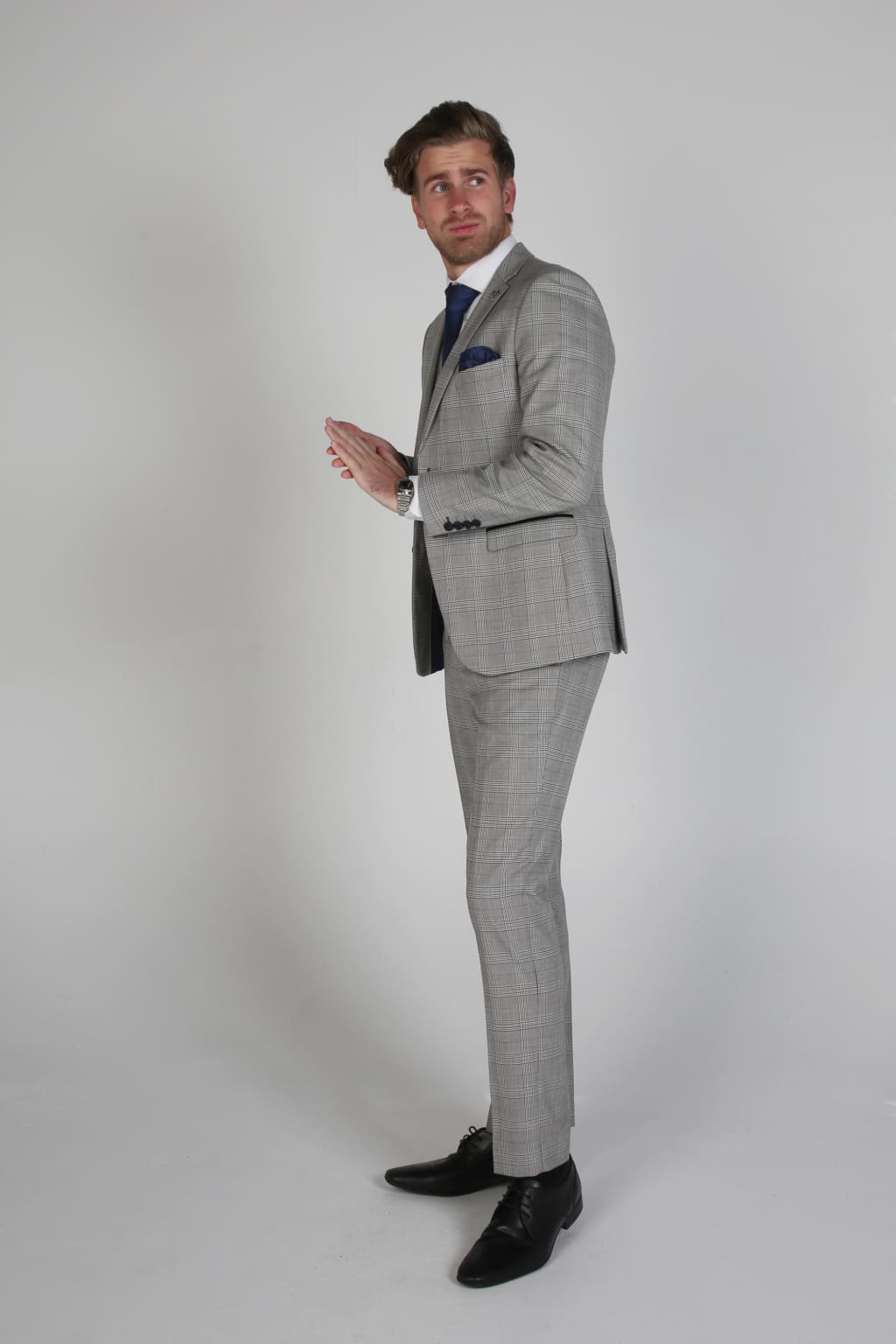 Hugo Grey Men’s Three Piece Suit - Product