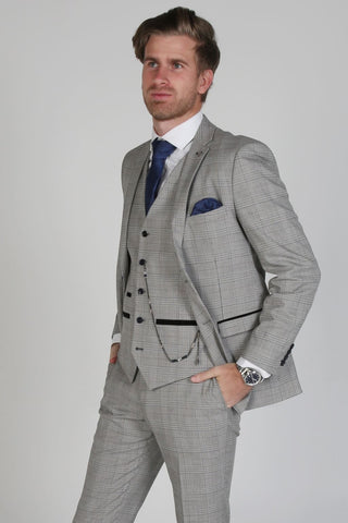 Hugo Grey Men’s Three Piece Suit - Product