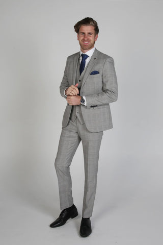 Hugo Grey Men’s Three Piece Suit - Product
