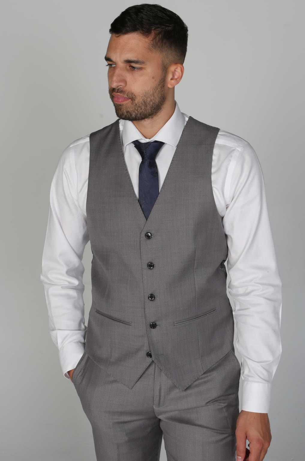 Men’s Charles Grey Waistcoat - 34
