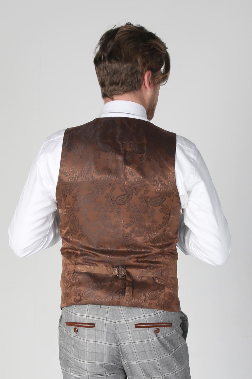 Men’s Francis Grey Waistcoat