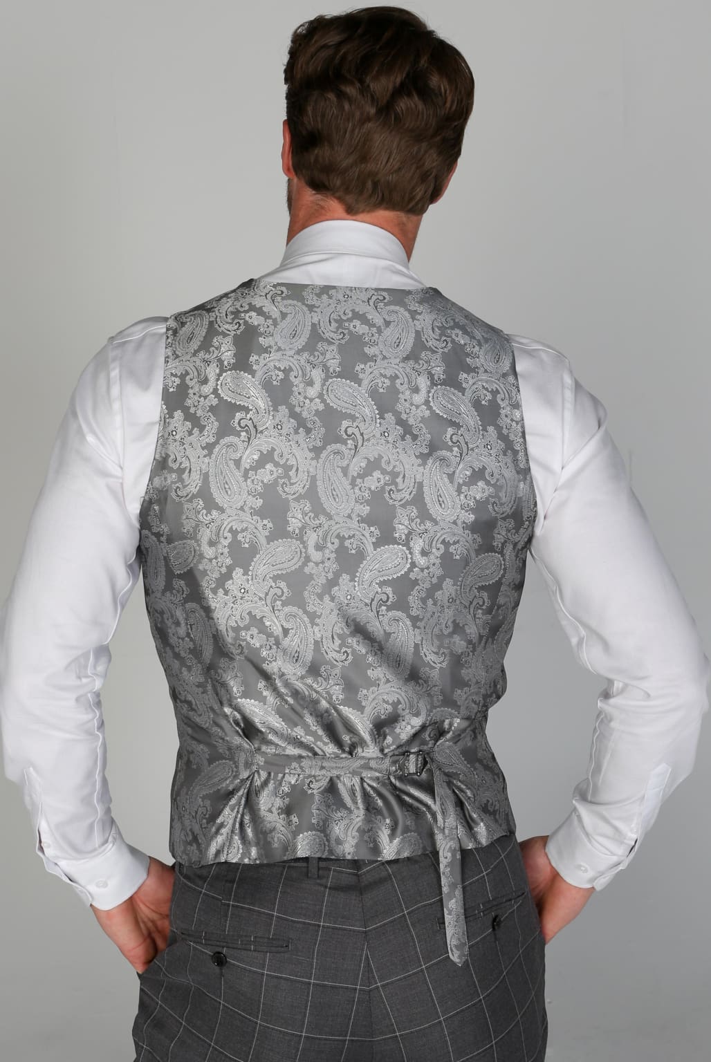 Men’s Hobbs Grey Waistcoat