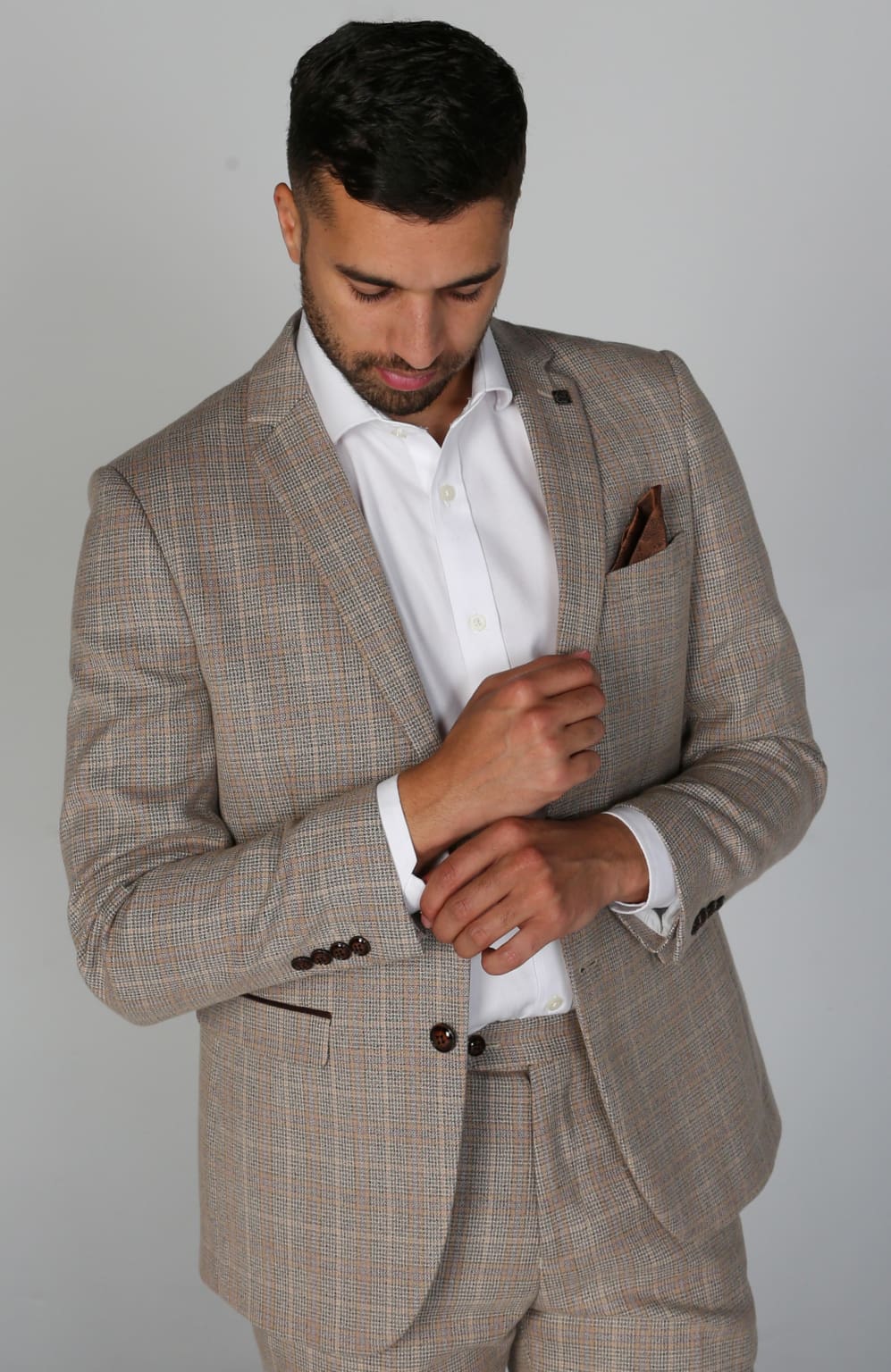 Men’s Holland Beige Blazer - 34