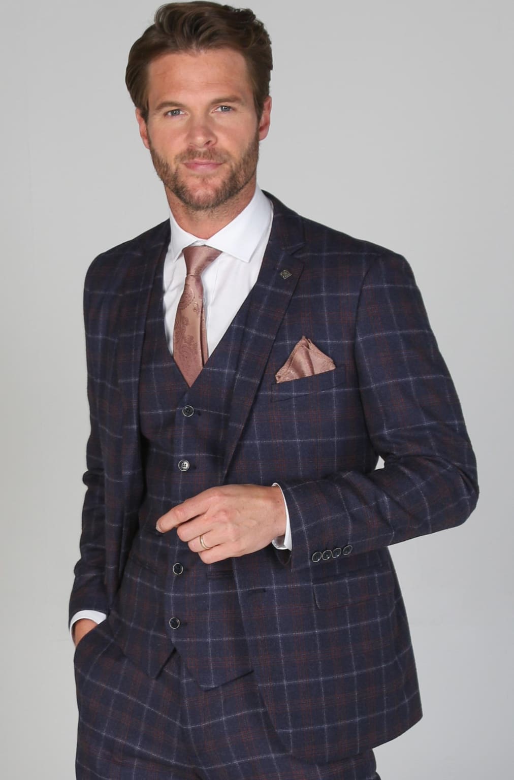 Men’s Kenneth Navy Blazer - 34