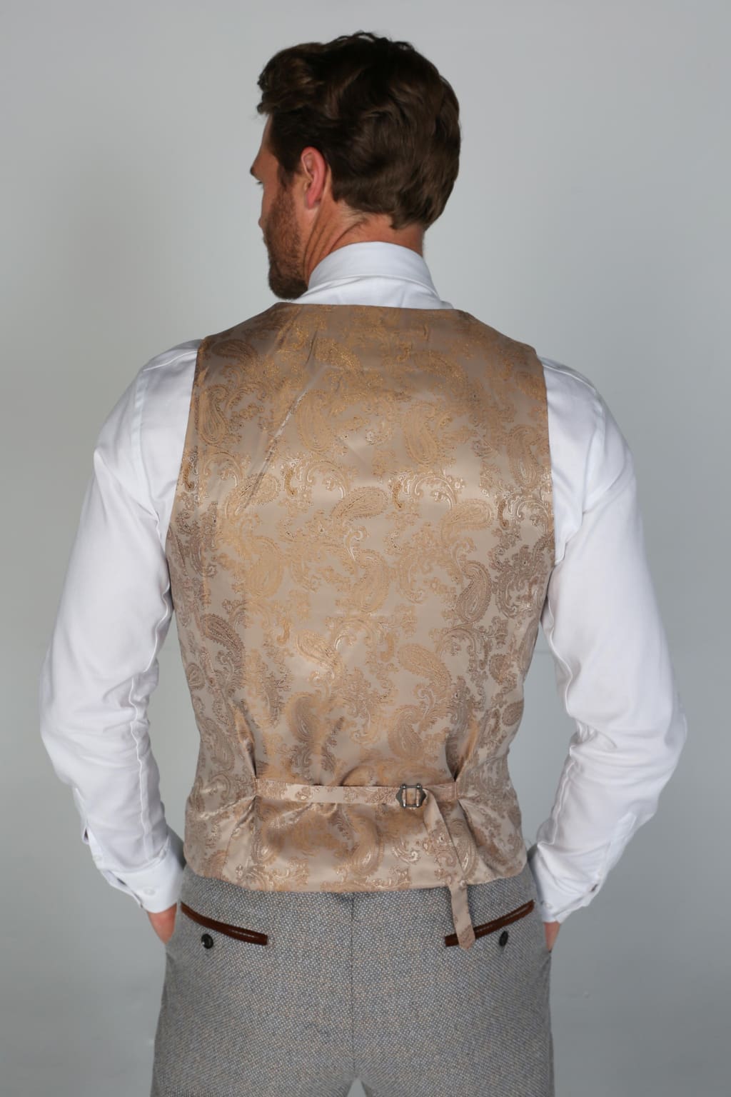 Men’s Ralph Cream Waistcoat