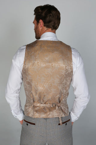 Men’s Ralph Cream Waistcoat