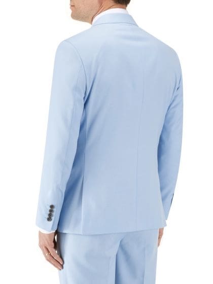 Skopes Sultano Sky Blue Slim Waistcoat - Waistcoats