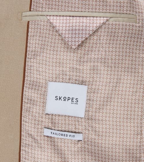 Skopes Tuscany Stone Linen Blend Suit Jacket - Suit & Tailoring