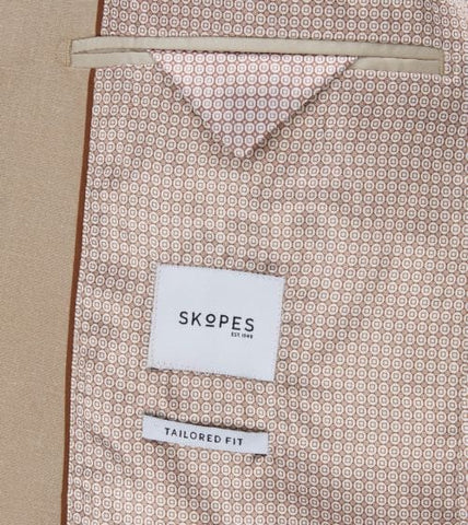 Skopes Tuscany Stone Linen Blend Suit Jacket - Suit & Tailoring