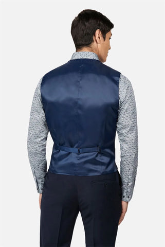 Ted Baker Panama Men's Navy Slim Fit waistcoat