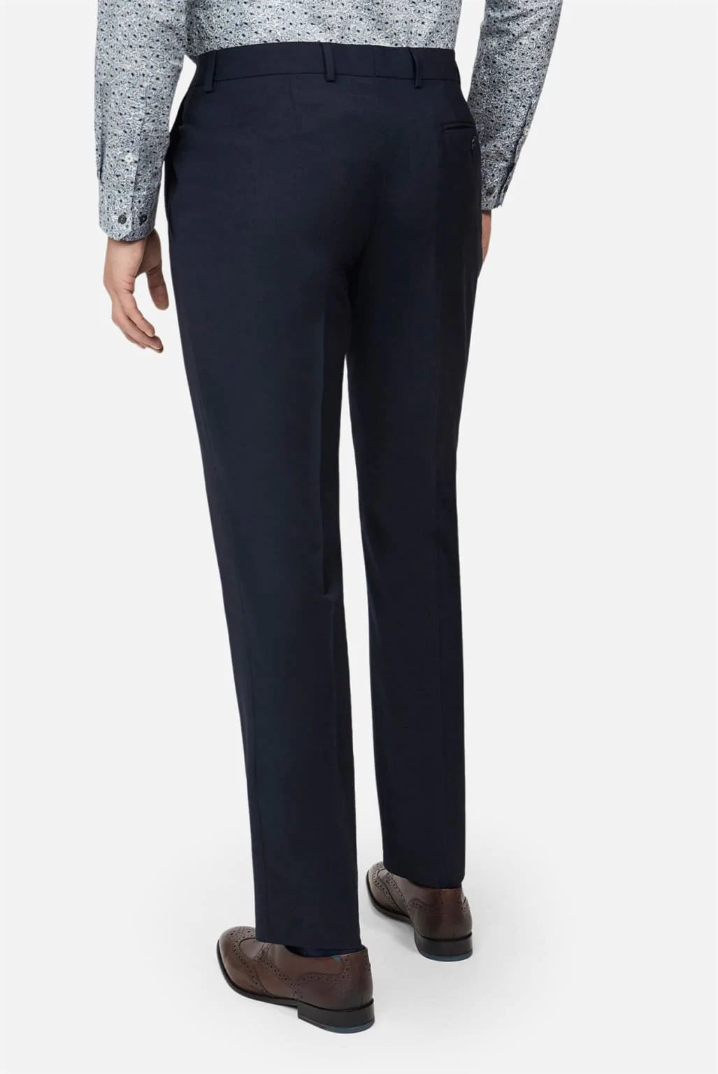 Ted Baker Panama Navy Slim Fit Trousers 