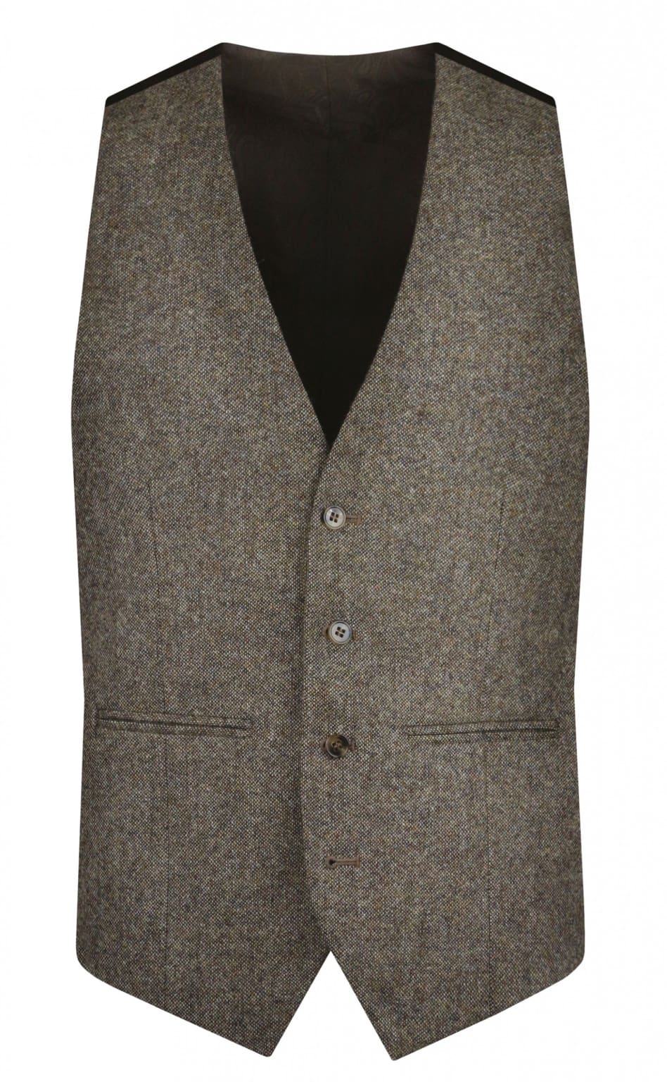 Torre Brown Milan Waistcoat - 34R