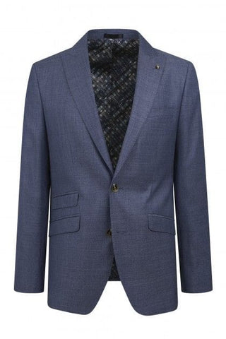 Torre Melvin Blue Plain Men’s Jacket - 38S - Suit & Tailoring