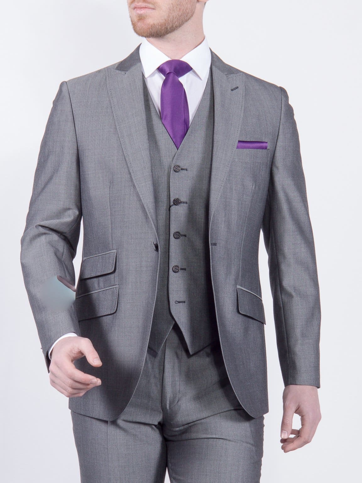 Torre Pearl  Mohair Suit Jacket - 36S - Suit & Tailoring